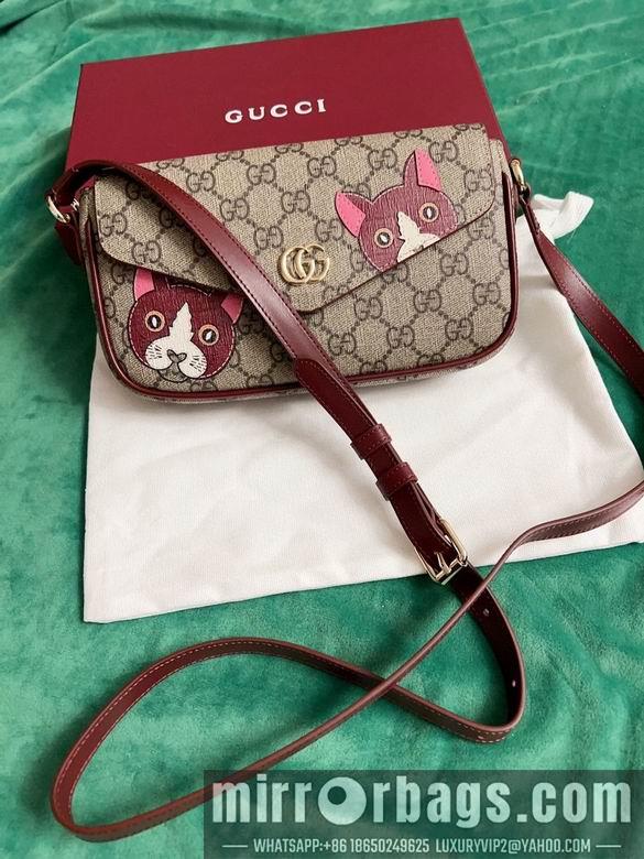 Gucci Bags 1:1 818764 22X13X4cm DF 2colour