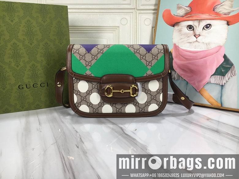 Gucci Bags 1:1 WD602204几何印花 25X18X8