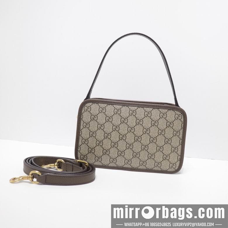 Gucci Bags 1:1 WD598130啡 22X13.5X6.5