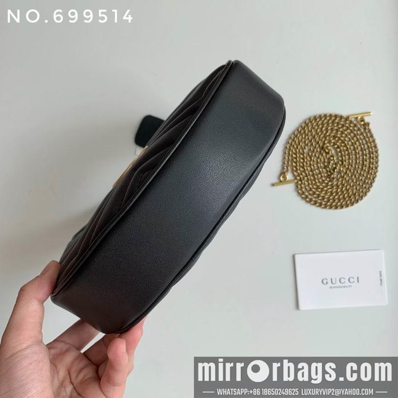 Gucci Bags 1:1 699514 21X11X5cm XMY 4colour