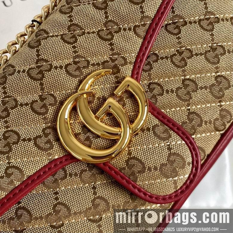 Gucci Bags 1:1 443497 26X15X7cm DF 2colour