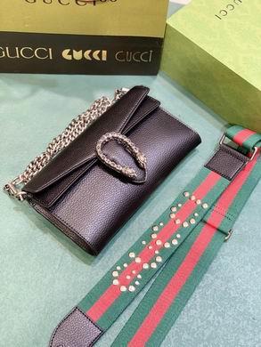 Gucci Bags 1:1 731782 25X14X4cm DF 4colour