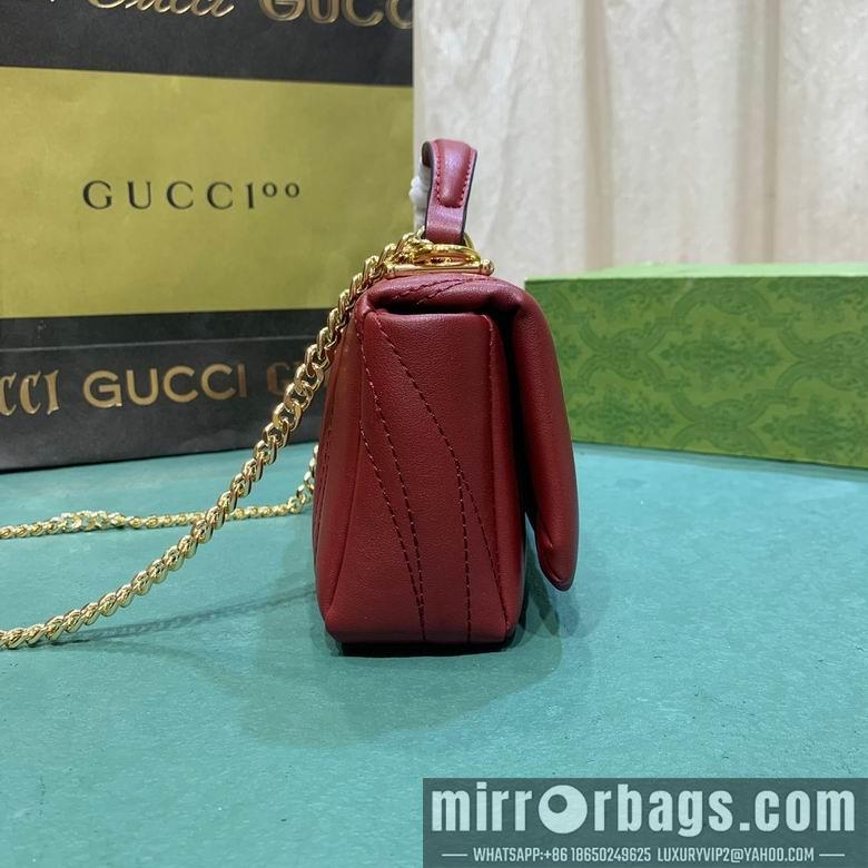 Gucci Bags 1:1 806017 21X12.5X4.6cm DF 4colour