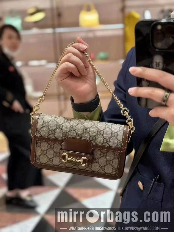 Gucci Bags 1:1 752002 21.5X12X4cm DF