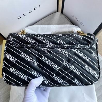 Gucci Bags 1:1 GG Marmont 443497 26x15x7cm df03