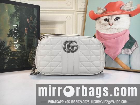 Gucci Bags 1:1 GG Marmont 447632 24x12x7cm df06