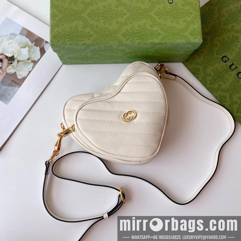 Gucci Bags 1:1 751628 20X17.5X6.5cm YG 4colour