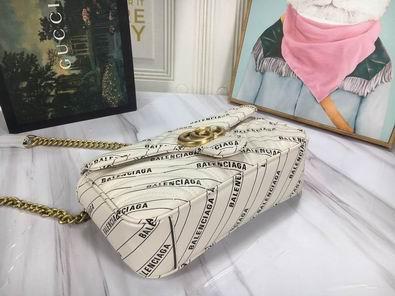 Gucci Bags 1:1 GG Marmont 44397 26x15x7cm df05