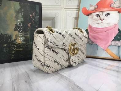 Gucci Bags 1:1 GG Marmont 44397 26x15x7cm df05