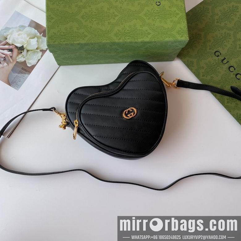 Gucci Bags 1:1 751628 20X17.5X6.5cm YG 4colour