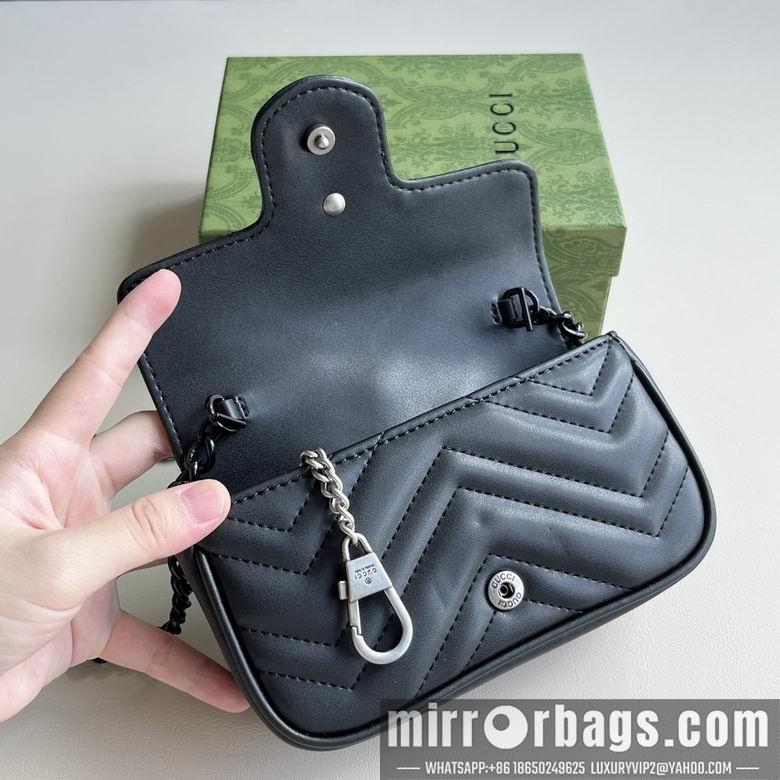 Gucci Bags 1:1 699757 16.5X9.5X4.5cm DF 4colour