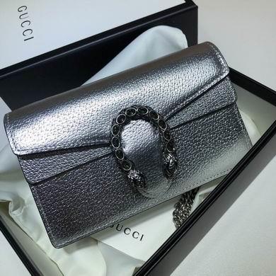 Gucci Bags 1:1 WD476432银色 16.5X10X4.5