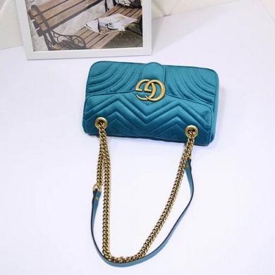 Gucci Bags 1:1 443497 26X15.5X6cm DF 4colour