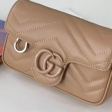 Gucci Bags 1:1 476433 16.5X10X4.5cm YG 4colour
