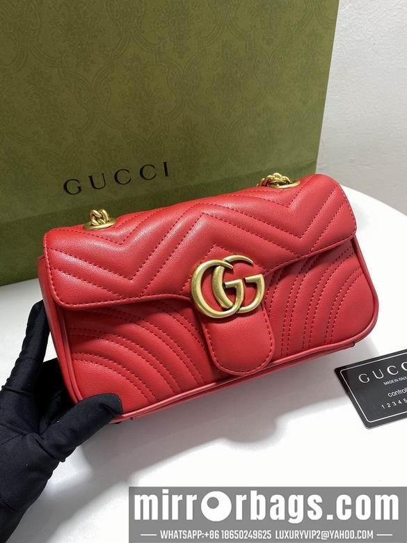 Gucci Bags 1:1 446744 22cm XMY 4colour