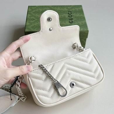 Gucci Bags 1:1 476433 16.5X9.5X4.5cm DF 4colour