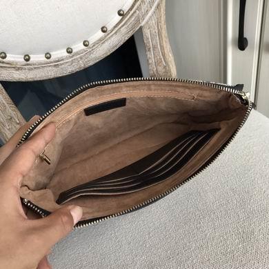 Gucci Bags 1:1 7536-4 28X18X2.5cm WP 2colour