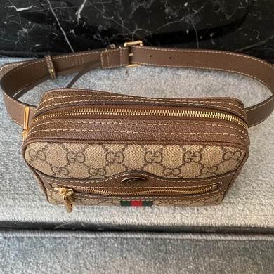 Gucci Bags 1:1 WD517076啡红绿 18.5X13X6