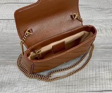 Gucci Bags 1:1 476433 16.5X10X4.5cm YG 4colour