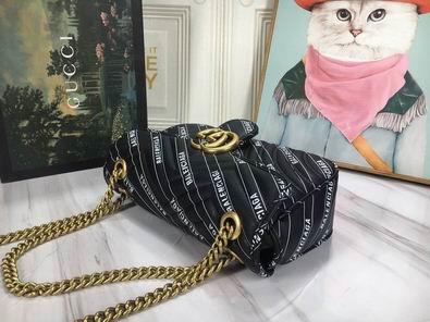 Gucci Bags 1:1 GG Marmont 44397 26x15x7cm df05