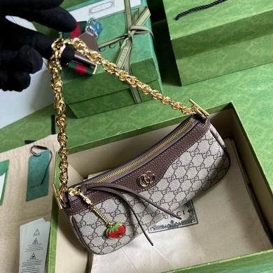 Gucci Bags 1:1 735132 25X15.5X6cm YG 3colour