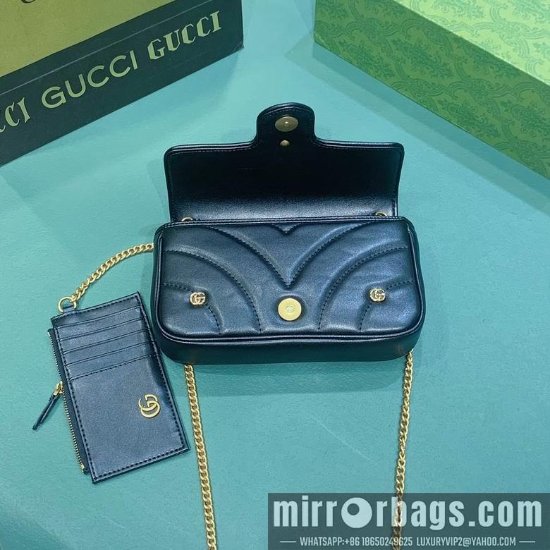 Gucci Bags 1:1 768293 12X21X5cm DF 2colour