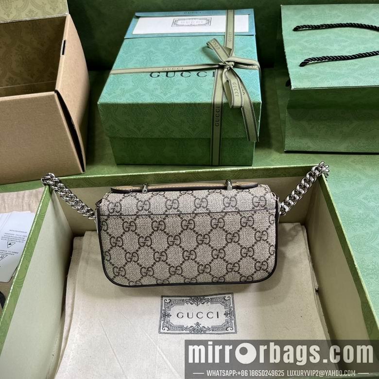 Gucci Bags 1:1 760194 10X18.5X4cm