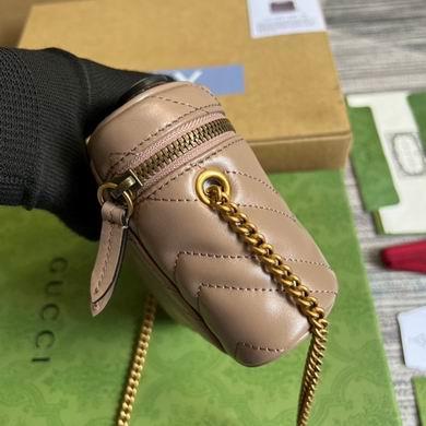 Gucci Bags 1:1 699515 16X10.5X5.5cm MP 2colour