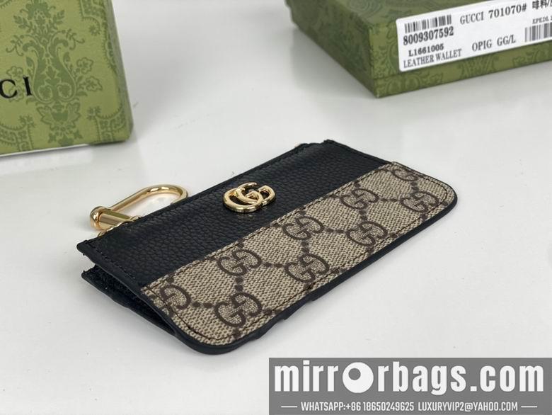 Gucci Bags 1:1 701070 12.5X7X1.5cm YG 1