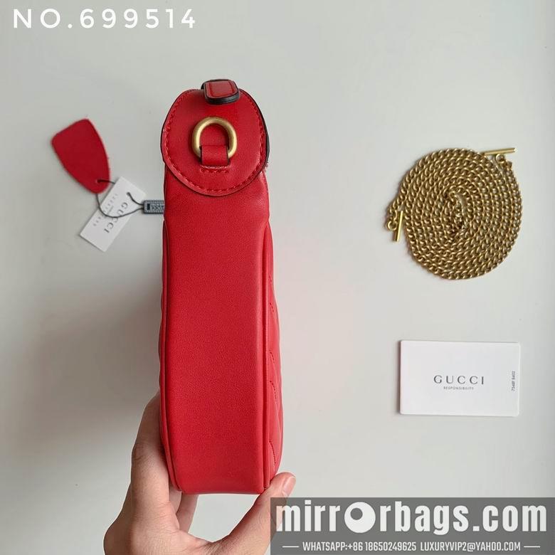 Gucci Bags 1:1 699514 21X11X5cm XMY 4colour