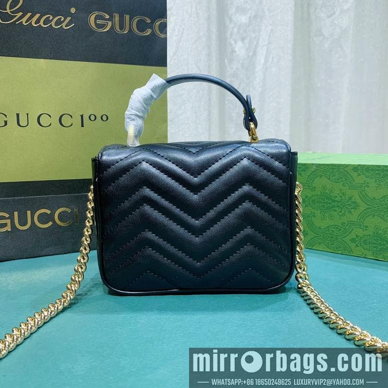 Gucci Bags 1:1 811238 17X13X6cm DF 2colour