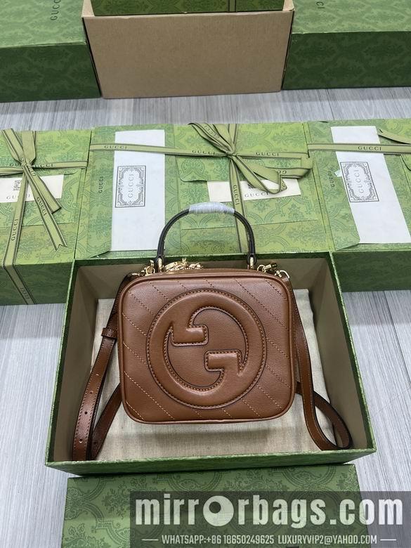 Gucci Bags 1:1 744434 17X15X9cm YG 3colour