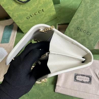 Gucci Bags 1:1 725219 12.5X11X2.5cm YG 2colour