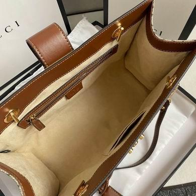 Gucci Bags 1:1 WD479197棕 35X24X15