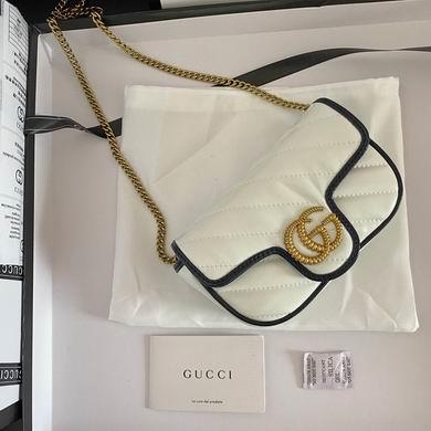Gucci Bags 1:1 574969 16.5X10.2X5.1cm DF 2colour