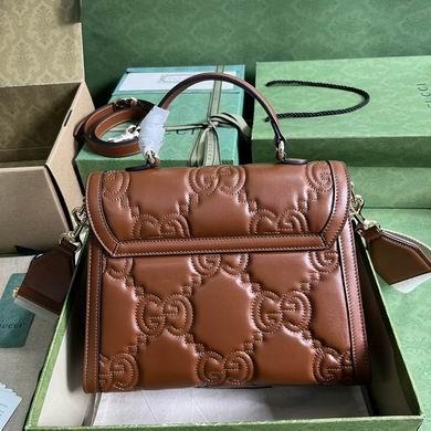 Gucci Bags 1:1 736877 25.5X20.5X12.5cm YG 4colour