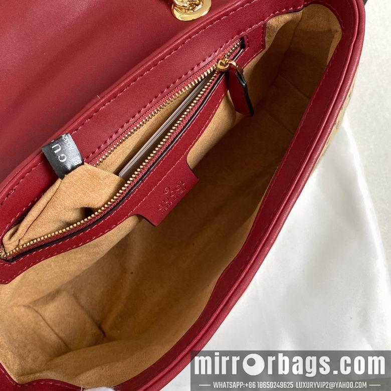 Gucci Bags 1:1 443497 26X15X7cm DF 2colour