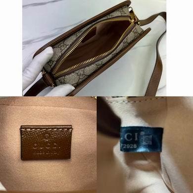 Gucci Bags 1:1 658572 22.5X14X7cm WP 2colour