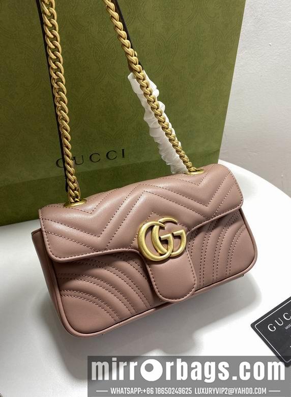 Gucci Bags 1:1 446744 22cm XMY 4colour
