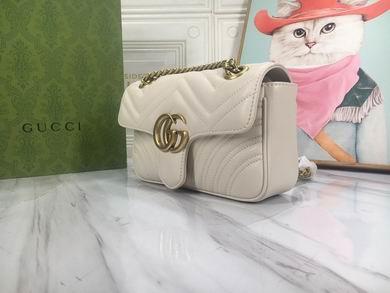 Gucci Bags 1:1 446744 23X14X6cm DF 2colour
