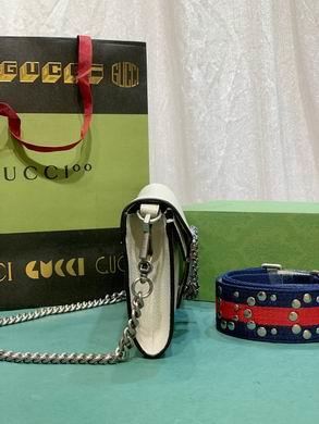 Gucci Bags 1:1 731782 25X14X4cm DF 4colour