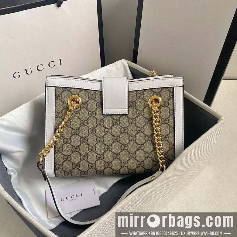 Gucci Bags 1:1 WD498156白 26X18X10