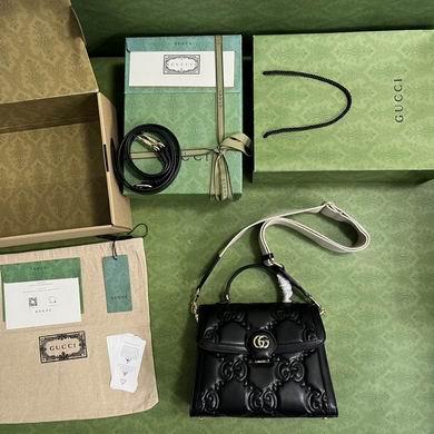 Gucci Bags 1:1 736877 25.5X20.5X12.5cm YG 4colour