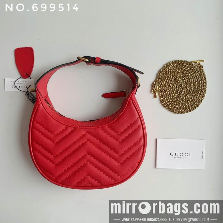 Gucci Bags 1:1 699514 21X11X5cm XMY 4colour