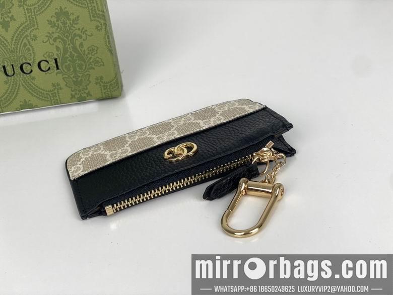 Gucci Bags 1:1 701070 12.5X7X1.5cm YG 6
