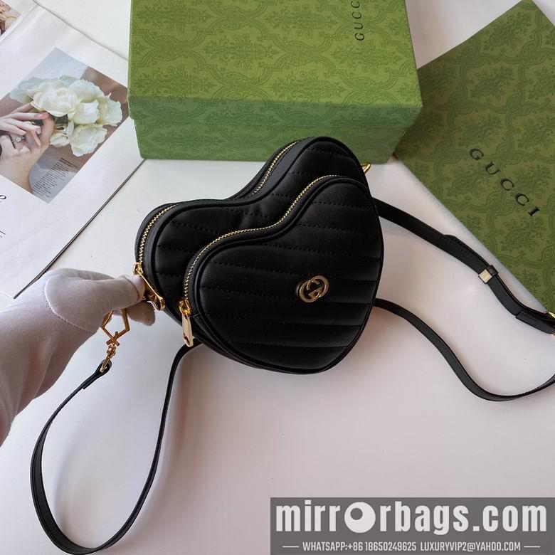 Gucci Bags 1:1 751628 20X17.5X6.5cm YG 4colour