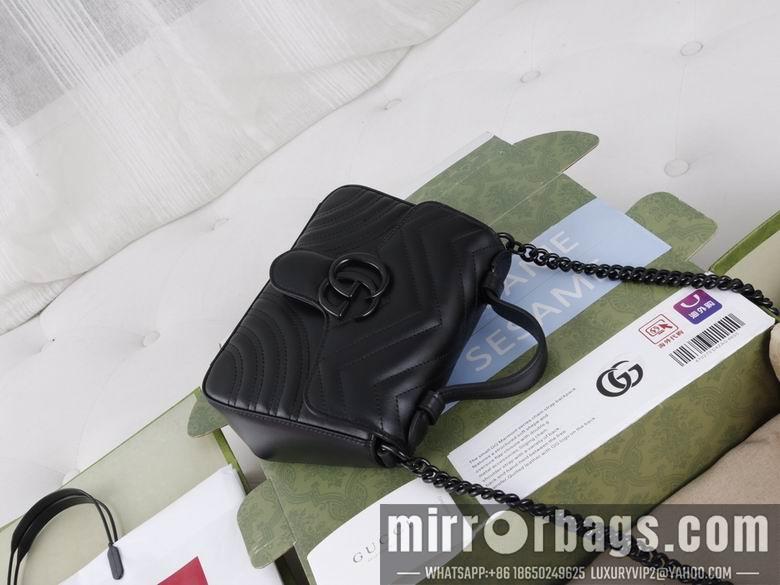 Gucci Bags 1:1 702563 21X15.5X8cm YG 2colour