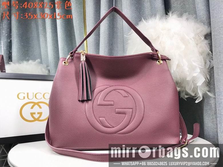 Gucci Bags 1:1 WD408825紫色 35X30X15
