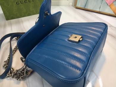 Gucci Bags 1:1 Marmont 583571 21X15.5X8cm DF