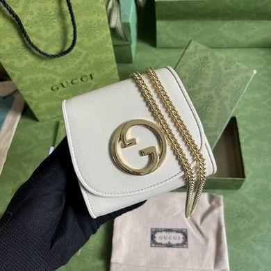 Gucci Bags 1:1 725219 12.5X11X2.5cm YG 2colour